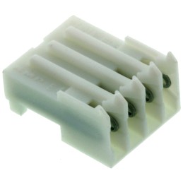 10 pcs - TE Connectivity 4-Way IDC Connector Socket for Cable Mount, 1-Row