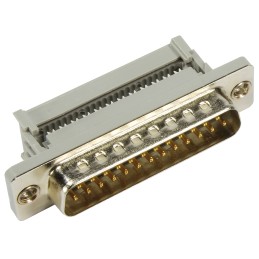 1 pcs - HARTING D-Sub 25 Way Cable Mount D-sub Connector Plug, 2.77mm Pitch