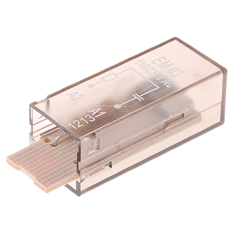 1 pcs - TE Connectivity Pluggable Function Module, RC Circuit for use with PT78 and RT78 Relay Sockets