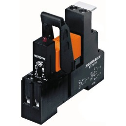1 pcs - TE Connectivity RT Series Interface Relay, DIN Rail Mount, 24V ac Coil, SPDT, 1-Pole