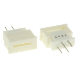 10 pcs - Molex, Easy-On, 5597 1.25mm Pitch 4 Way Straight Female FPC Connector, ZIF Vertical Contact