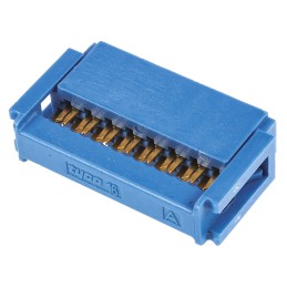 1 pcs - TE Connectivity 16-Way IDC Connector Socket for Cable Mount, 2-Row