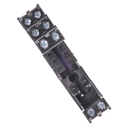 1 pcs - TE Connectivity 5 Pin 240V ac DIN Rail Relay Socket, for use with RT Series