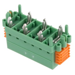 1 pcs - Phoenix Contact SDC 2.5/ 6-PV-5.0-ZB Series PCB Terminal Block, 6-Contact, 5mm Pitch, Through Hole Mount, 1-Row, Screw