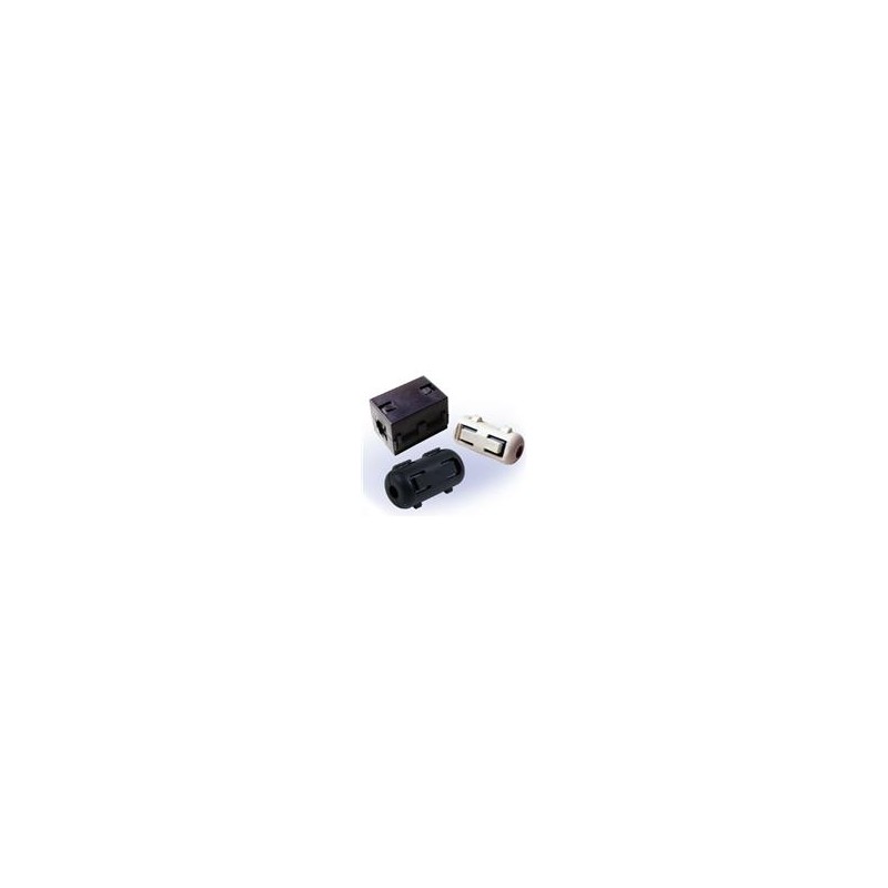 1 pcs : HFA100035-0A2 - Ferrite Clamp On Cores High-Freq Solid Ferrite Cable Cores