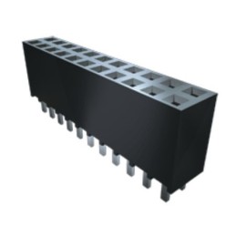 1 pcs - Samtec SSW Series Right Angle Through Hole Mount PCB Socket, 16-Contact, 3-Row, 2.54mm Pitch, Solder Termination