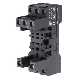 1 pcs - Relay Socket for use with PT3 Series 240V ac