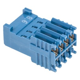 250 pcs - TE Connectivity 8-Way IDC Connector Socket for Cable Mount, 2-Row