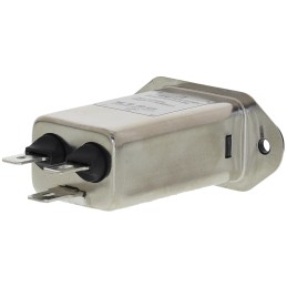 1 pcs - Schaffner 3A, 250 V ac Male Panel Mount IEC Filter FN9233UF2-3-06, Faston None Fuse