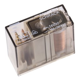 1 pcs - TE Connectivity PCB Mount Non-Latching Relay, 24V dc Coil, 16A Switching Current, SPST