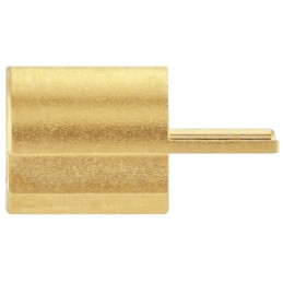 1 pcs - Rosenberger, Plug PCB Mount SMP Connector, 50Ω, Solder Termination, Right Angle Body