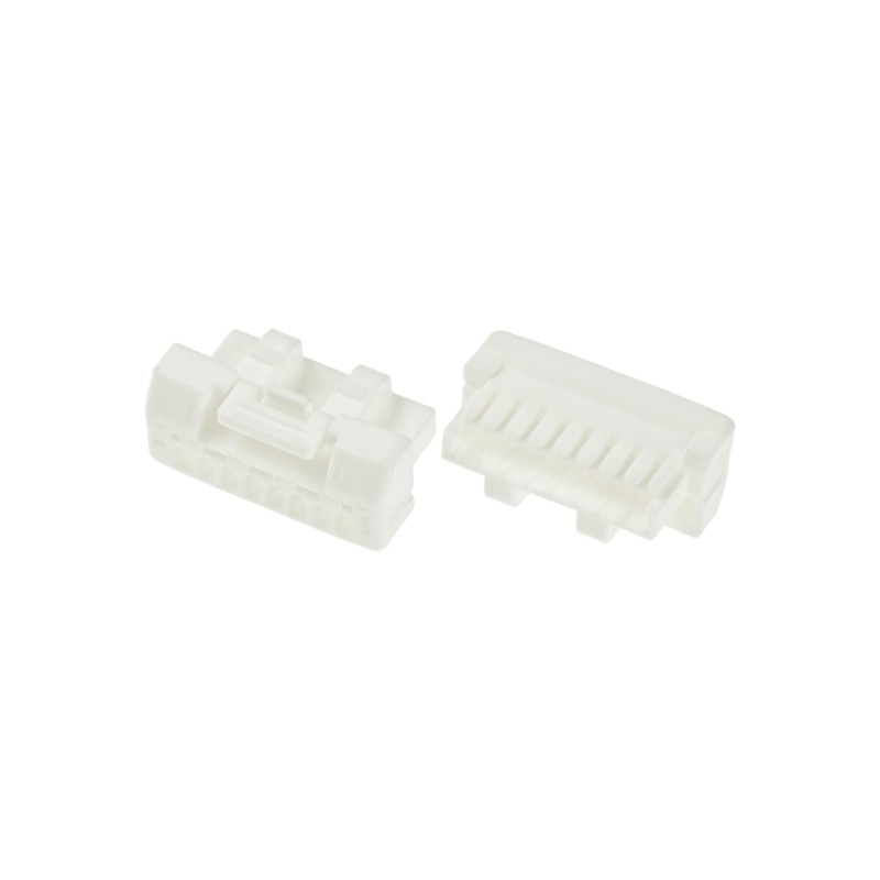 10 pcs - Molex, CLIK-Mate Male Connector Housing, 1.25mm Pitch, 8 Way, 1 Row