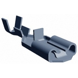 10 pcs - TE Connectivity Positive Lock .187 Mk II Uninsulated Female Spade Connector, Receptacle, 4.75 x 0.51mm Tab Size, 0.2m