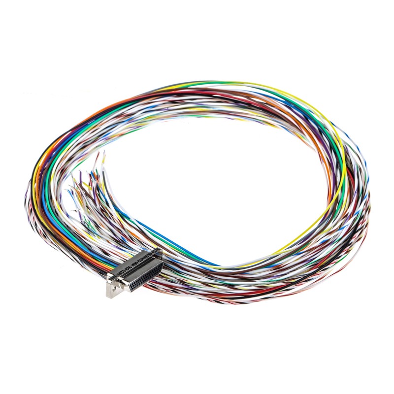 1 pcs - ITT Cannon MDM 51 Way Cable Mount D-sub Connector Plug, 1.27mm Pitch