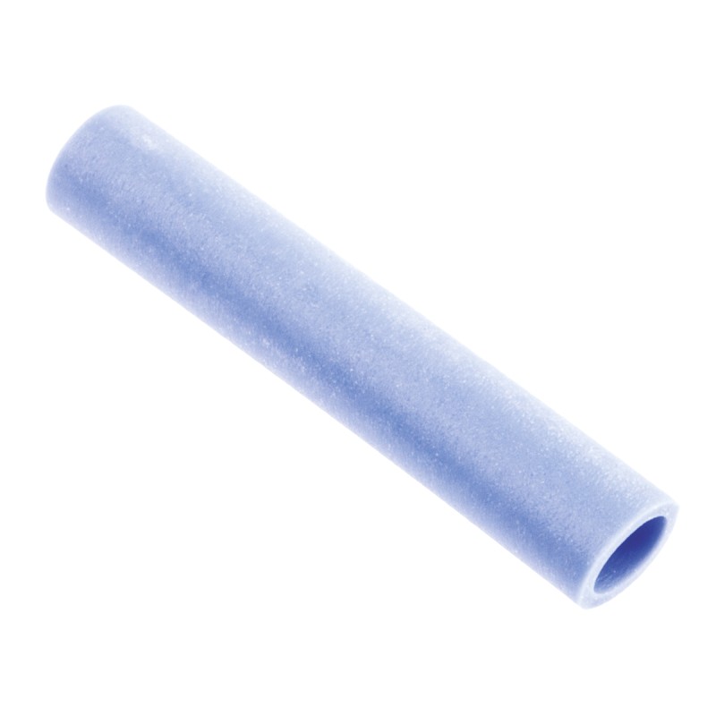 1 Bag of 100 - SES Sterling Expandable Silicone Rubber Blue Cable Sleeve, 3mm Diameter, 25mm Length, Silavia Series