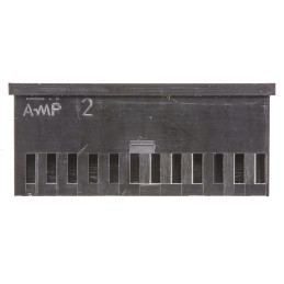 10 pcs - TE Connectivity, AMPMODU MOD II Female Connector Housing, 2.54mm Pitch, 24 Way, 2 Row