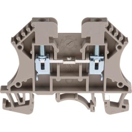 10 pcs - RS PRO DIN Rail Terminal Block, 2.5mm², Single-Level, Screw Termination