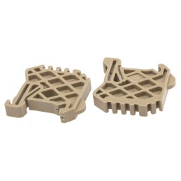 10 pcs - RS PRO End Stop for Use with DIN Rail Terminal Blocks