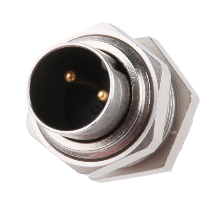 50 pcs - binder Circular Connector, 2 Contacts, Panel Mount, M9 Connector, Socket, Male, IP40, 711 Series