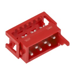 125 pcs - TE Connectivity 6-Way IDC Connector Plug for Cable Mount, 2-Row