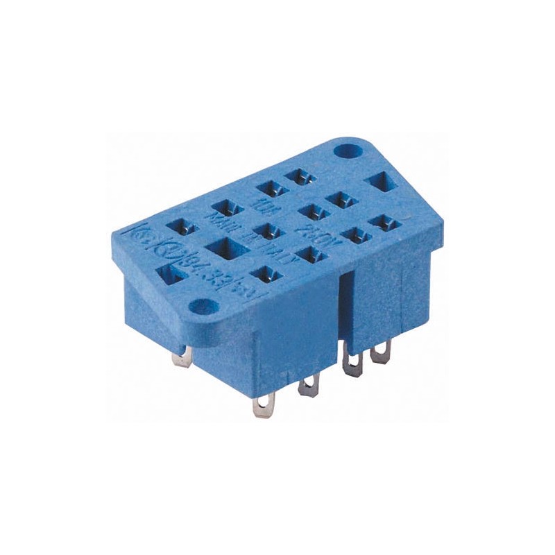 1 pcs - Finder 94 11 Pin Panel Mount Relay Socket, for use with 55.33
