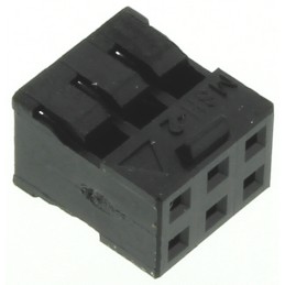 10 pcs - Molex, Milli-Grid Female Connector Housing, 2mm Pitch, 6 Way, 2 Row