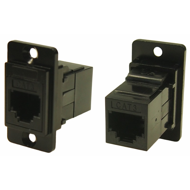 1 pcs - RS PRO Socket RJ11 Connector, Panel Mount, Cat3