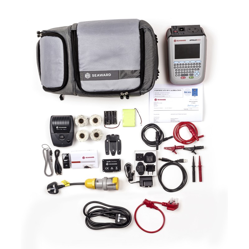 1 pcs - Seaward Apollo 600 + Pro Bundle PAT Testing Kit With UKAS Calibration