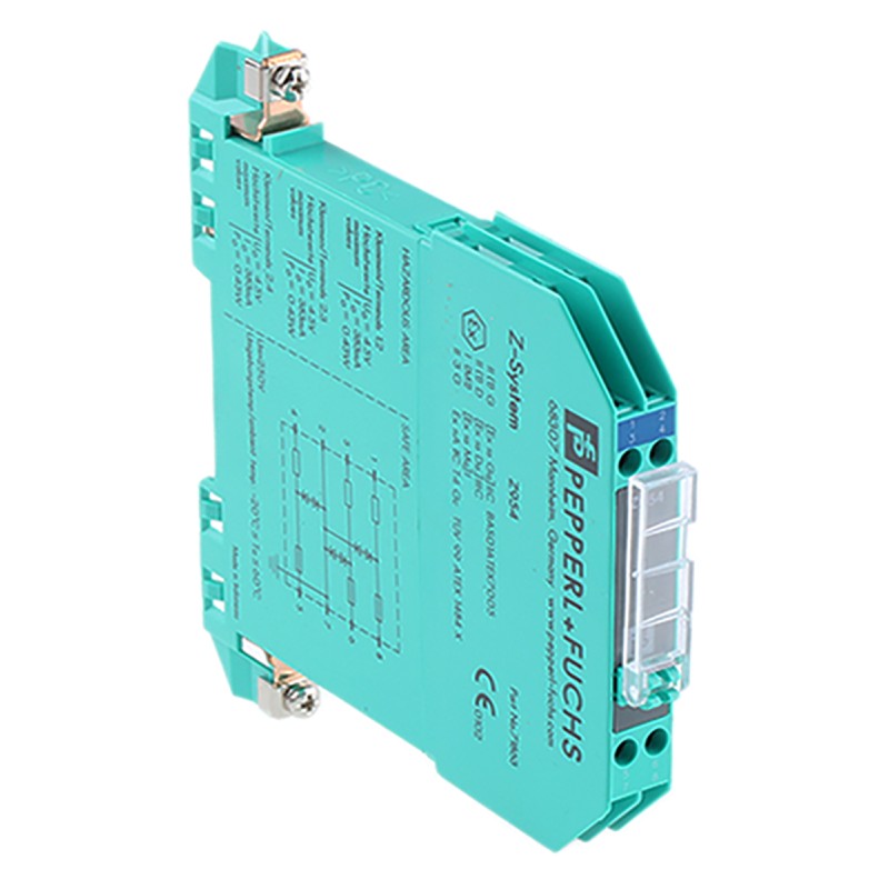 1 pcs - Pepperl + Fuchs 3 Channel Zener Barrier, ATEX
