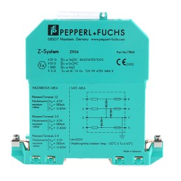1 pcs - Pepperl + Fuchs 3 Channel Zener Barrier, ATEX