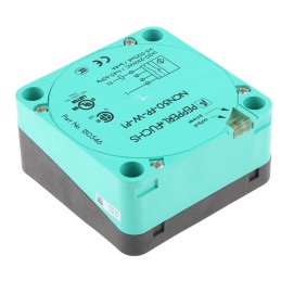 1 pcs - Pepperl + Fuchs Inductive Block-Style Proximity Sensor, 50 mm Detection, 20 - 253 V ac, IP68