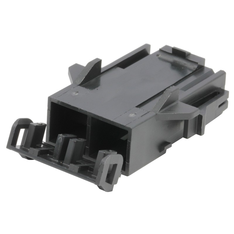 1 pcs - Molex, Mini-Fit Sr Male Connector Housing, 10mm Pitch, 2 Way, 1 Row