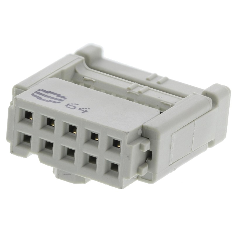 250 pcs - HARTING 10-Way IDC Connector Socket for Cable Mount, 2-Row