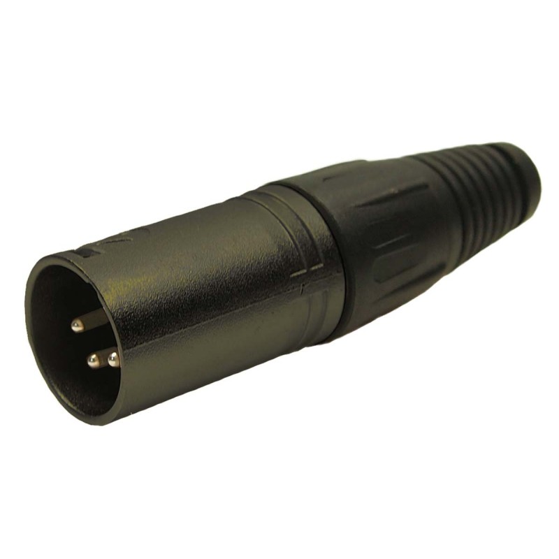 1 Bag of 2 - RS PRO Cable Mount XLR Connector, Male, 4 Way, Silver Plating