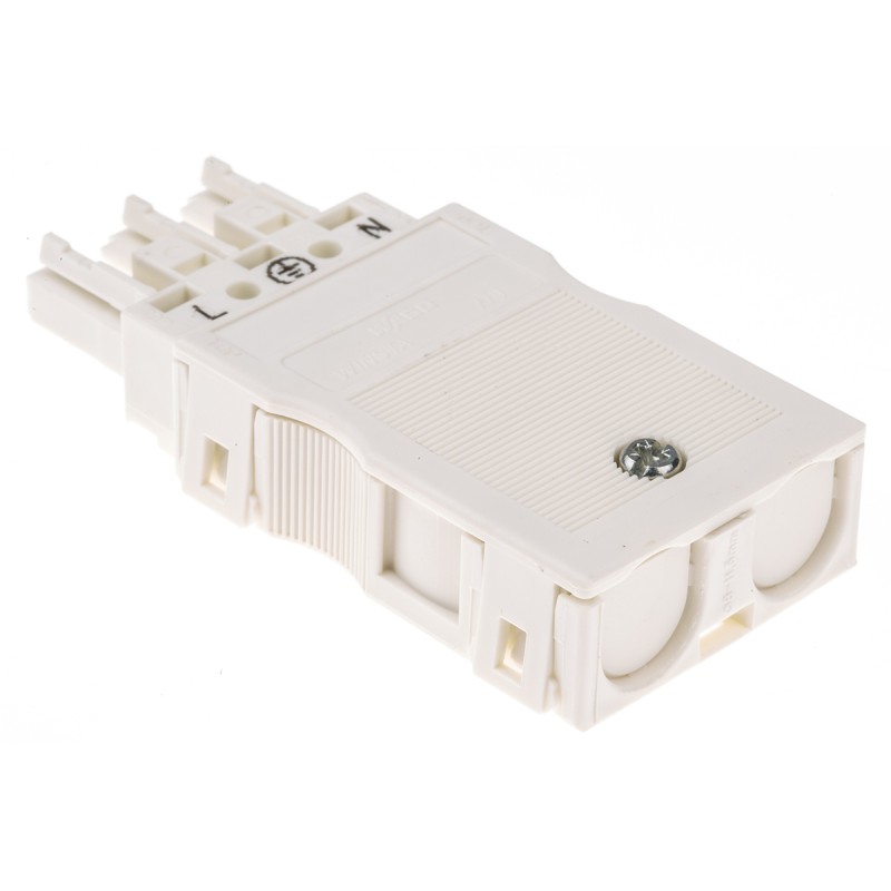 1 pcs - Wago 770 Series Distribution Block, 3-Pole, Female, 6-Way, 25A
