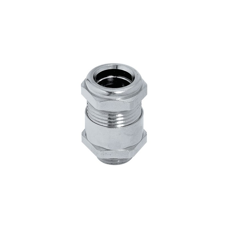 1 Bag of 5 - Lapp Nickel Plated Brass Cable Gland Kit, M25 Thread, 15.8mm Min, 17.8mm Max, IP68