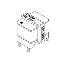 1 pcs : TTC-105 - Audio & Signal Transformers MODEM TRANSFORMERS 71Ohm Prim. DCR 117Ohm sec