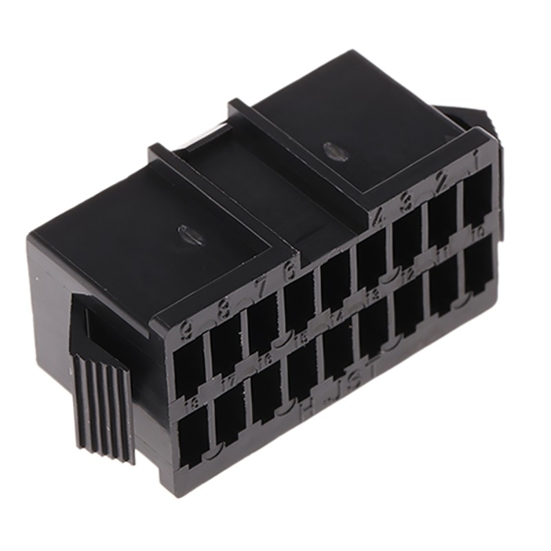 10 pcs - JST Male Connector Housing, 18 Way, 2 Row
