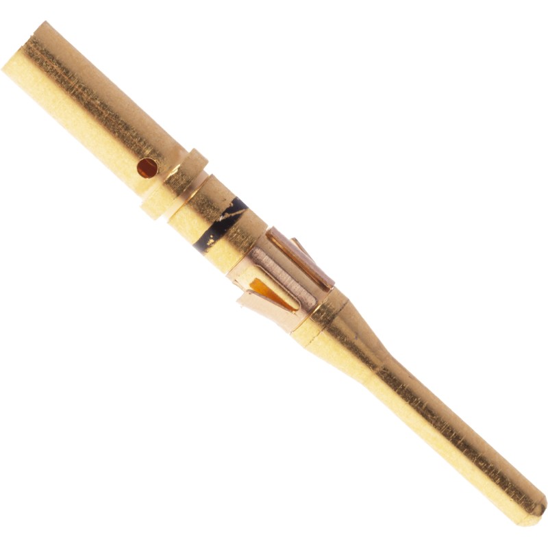 10 pcs - ITT Cannon Trident Series Male Crimp Terminal, 16AWG Max