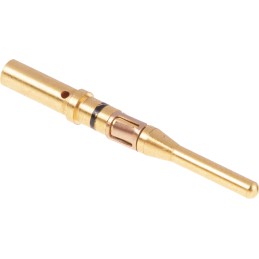 10 pcs - ITT Cannon Trident Series Male Crimp Terminal, 16AWG Max