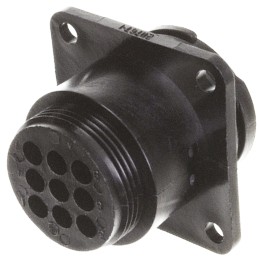 1 pcs - TE Connectivity Circular Connector, 9 Contacts, Panel Mount, Plug, Male