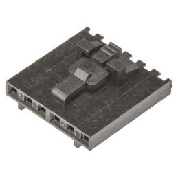 10 pcs - Molex, SL Female Connector Housing, 2.54mm Pitch, 6 Way, 1 Row