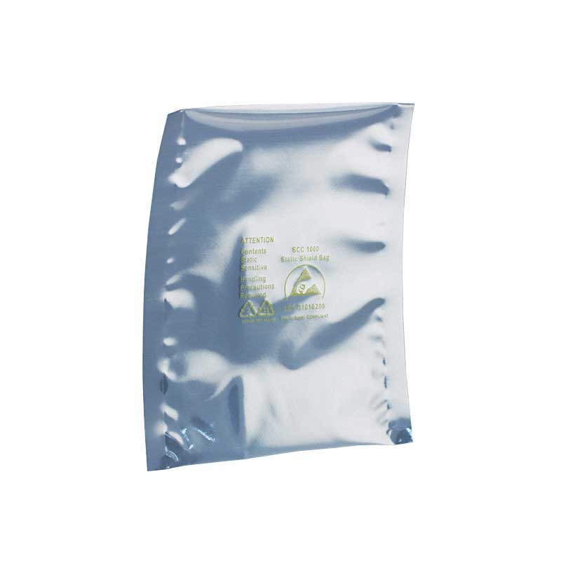 1 pcs : SCS 10046 - Static Shielding Bag &lt10nJ Energy Shielding Silver 4' (101.6mm) X 6' (152.4mm)