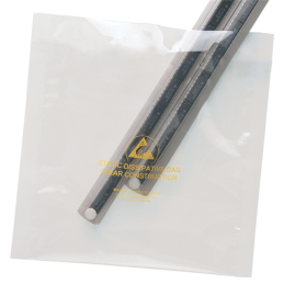 1 pcs : Desco 13871 - Static Dissipative Bag Energy Shielding Clear 4' (101.6mm) X 6' (152.4mm)