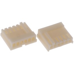 10 pcs - TE Connectivity, EI Female Connector Housing, 2.5mm Pitch, 6 Way, 1 Row