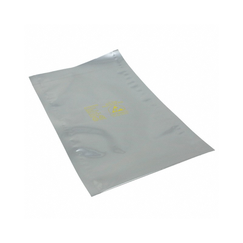 1 pcs : SCS 100510 - Static Shielding Bag &lt10nJ Energy Shielding Silver 5' (127mm) X 10' (254mm)