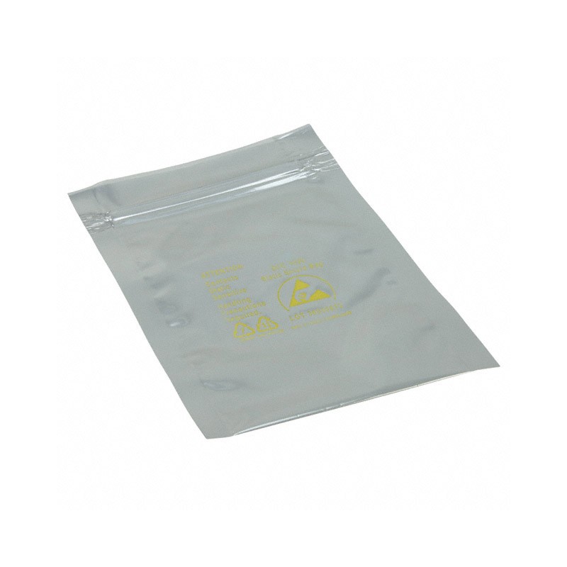 1 pcs : Botron Company Inc. B13058 - Static Shielding Bag &lt25nJ Energy Shielding Silver 5' (127mm) X 8' (203.2mm)
