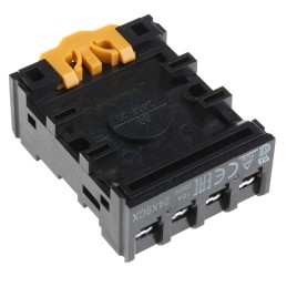1 pcs - Omron 8 Pin 250V ac DIN Rail Relay Socket, for use with MK2PD-I, MK2PD-S, MK2P-I, MK2PND-I, MK2PND-S, MK2PN-I, MK2PN-S,