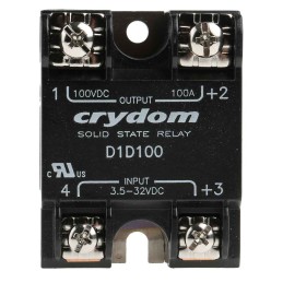 1 pcs - Sensata / Crydom 1-DC Series Solid State Relay, 100 A Load, Surface Mount, 100 V Load, 32 V Control