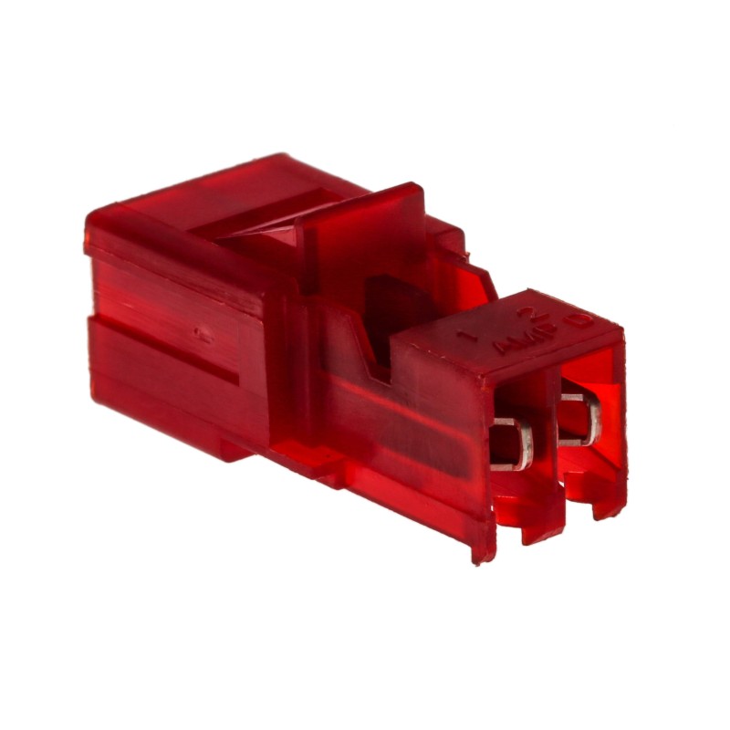10 pcs - TE Connectivity 2-Way IDC Connector Plug for Cable Mount, 1-Row